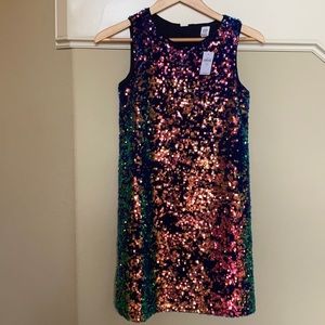 Gap Kids sequined A-line dress. Not worn not used